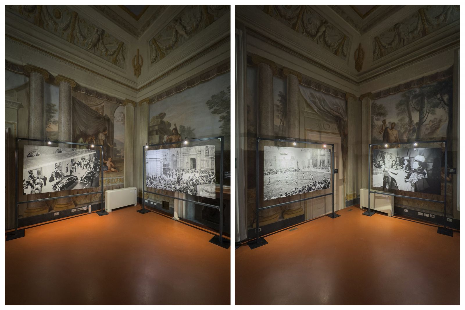 Noleggio strutture espositive auto portanti per mostre.